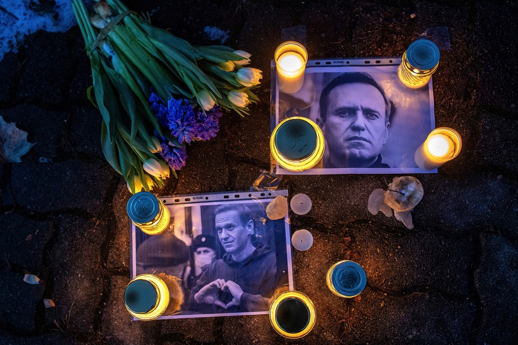 Aptopix Lithuania Russia Navalny Obit